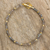 Labradorite and gold plated bead bracelet, 'Simply Delightful' - Fair Trade Labradorite and 24k Gold Plate Bracelet (image 2) thumbail