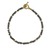 Labradorite and gold plated bead bracelet, 'Simply Delightful' - Fair Trade Labradorite and 24k Gold Plate Bracelet