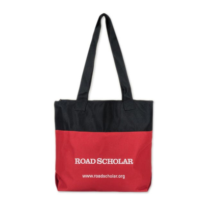 Road Scholar Zipper Tote Bag - Zipper Tote Bag