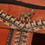 Leather accented suede sling, 'Llama Mountain' - Llama Pattern Leather Accented Suede Sling in Brown (image 2e) thumbail
