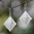 Sterling silver dangle earrings, 'Bamboo Grid' - Fair Trade Sterling Silver Earrings