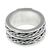 Men's sterling silver band ring, 'Lightning Paths' - Men's Hand Crafted Sterling Silver Band Ring thumbail