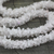 Rose quartz long beaded necklace, 'Aura' - Fair Trade Beaded Rose Quartz Necklace