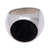 Men's onyx solitaire ring, 'Mystique' - Men's Sterling Silver and Onyx Ring