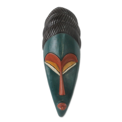 African mask, 'Nimdie' - Handcrafted African Knowledge Mask