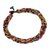 Wood torsade necklace, 'Phuket Belle' - Artisan Crafted Wood Beaded Necklace in Rainbow Colors