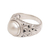 Cultured pearl domed ring, 'Bamboo Dreams' - Cultured Pearl and Sterling Silver Single Stone RIng (image 2e) thumbail