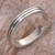 Sterling silver band ring, 'Shiny Minimalist' - Sterling Silver Band Ring with Balinese Minimalist Styling thumbail