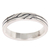 Sterling silver band ring, 'Shiny Minimalist' - Sterling Silver Band Ring with Balinese Minimalist Styling (image 2b) thumbail