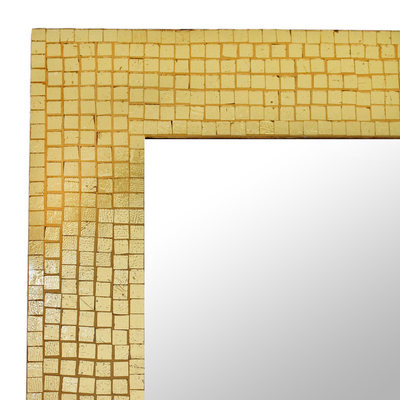 Espejo de pared de mosaico de vidrio - Espejo de pared de mosaico de vidrio de la India