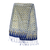 Silk batik scarf, 'Blue Jasmine' - Batik Silk Scarf from Indonesia