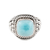Larimar cocktail ring, 'Limitless Beauty' - Sky Blue Larimar Cocktail Ring from India