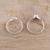 Ringe aus Karneol und Sterlingsilber, (Paar) - Karneol- und Sterlingsilberringe aus Indien (Paar)