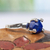 Lapis lazuli solitaire ring, 'Sea Facets' - Taxco Sterling Silver and Lapis Lazuli Solitaire Ring