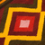 Wool rug, 'Diamonds' (2x2.5) - Collectible Geometric Wool Area Rug (2x2.5)