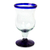 Vasos de agua, 'Spring Skies' (juego de 5) - Copas de vidrio soplado a mano coleccionables Juego de 5