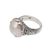 Cultured mabe pearl cocktail ring, 'Moonlight Bloom in White' - White Cultured Pearl Cocktail Ring from Bali (image 2e) thumbail