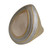 Gold plated quartz single-stone ring, 'Stunning Drop' - Drop-Shaped Gold Plated Quartz Single-Stone Ring