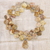 Agate beaded pendant necklace, 'Bohemian Fantasy' - Agate Beaded Pendant Necklace Crafted in India
