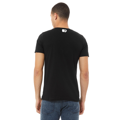 Citas para vivir por camiseta unisex, negro - Camiseta unisex de punto negro 100% algodón hilado suave
