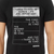 Citas para vivir por camiseta unisex, negro - Camiseta unisex de punto negro 100% algodón hilado suave