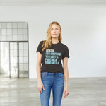 Quotes to Live By 'Be Kind' Unisex Tee, Dark Grey Heather - Dark Gray Heather Unisex T-Shirt Super-Soft Cotton-Poly