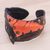 Leather cuff bracelet, 'Sundance' - Handcrafted Thai Leather Cuff Bracelet