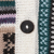 100% alpaca cardigan, 'Patchwork' - Ivory and Multi-Color Patchwork 100% Alpaca Knit Cardigan (image 2g) thumbail