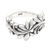 Sterling silver band ring, 'Flourishing Flora' - Leafy Vine Sterling Silver Band Ring from Bali thumbail