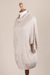 Pullover sweater, 'Evening Flight in Beige' - Beige Pullover Sweater with Three Quarter Length Sleeves (image 2e) thumbail
