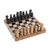 Marble chess set, 'Brown Challenge' (5 in.) - Handcrafted Marble Chess Set in Brown from Mexico (5 in.) thumbail