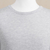 Men's cotton blend pullover, 'Classic Warmth in Pearl Grey' - Men's Crew Neck Cotton Blend Pullover in Pearl Grey