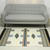 Dhurrie-Teppich aus Wolle, (4x6) - 4x6 gestreifter geometrischer Dhurrie-Wollteppich aus Indien