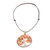 Agate pendant necklace, 'Scorpio Tree of Life' - Agate Gemstone Tree Scorpio Pendant Necklace from Costa Rica