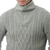 Men's 100% alpaca pullover, 'Laurel Knit' - Men's Knit 100% Alpaca Pullover in Laurel from Peru (image 2e) thumbail