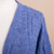 Baby alpaca blend cardigan sweater, 'Eminence in Blue' - Blue Baby Alpaca Blend Cardigan Sweater (image 2g) thumbail