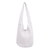 Cotton hobo shoulder bag, 'Pure Thai' - Alabaster White Cotton Hobo Handbag (image 2a) thumbail