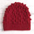 Mütze aus Alpaka-Mischung, „Chili Pompoms“ – Mütze aus Alpaka-Mischung mit Pompom-Muster aus Peru