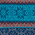 miniponcho aus 100 % Alpaka - Blauer Miniponcho aus 100 % Alpakawolle aus Peru