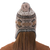 100% alpaca chullo hat, 'Andean Patterns' - 100% Alpaca Chullo Hat in Tan and Eggshell from Peru (image 2c) thumbail
