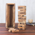Wood stacking game, 'Tower of Fun' - Hand Made Wood Stacking Tower Game from Thailand thumbail