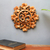 Wood relief panel, 'Blooming Om' - Suar Wood Wall Relief Panel Floral Om from Indonesia (image 2) thumbail
