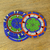 Beaded coaster set, 'Colors of Kenya' (set of 4) - Hand Beaded African Coasters (Set of 4) (image 2b) thumbail