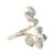 Chalcedony cocktail ring, 'Leafy Glory' - Artisan Crafted Chalcedony Cocktail Ring (image 2c) thumbail