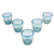 Saftgläser aus mundgeblasenem Glas, (5er-Set) - Handgefertigte Saftgläser aus mundgeblasenem Glas (5er-Set)