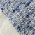 Funda de cojín de lana, 'Lively Lines' - Funda de cojín guatemalteca tejida a mano a rayas azules y grises