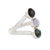 Jade wrap ring, 'Peace, Love and Harmony' - Handmade Sterling Silver Jade Wrap Ring (image 2b) thumbail