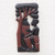 Wood wall adornment, 'Royal Drummer' - Wood Relief Panel from Africa
