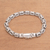 Sterling silver chain bracelet, 'Generous Spirit' - Artisan Crafted Sterling Silver Chain Bracelet from Bali (image 2c) thumbail