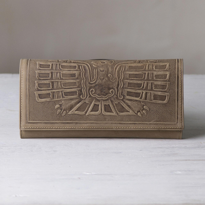 Leather wallet, Avian Muse